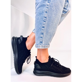 Zewa Black sosete pantofi sport negru 1