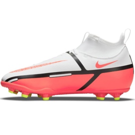 Pantof de fotbal Nike Phantom GT2 Club Dynamic Fit FG / MG Jr DC0822 167 alb 1