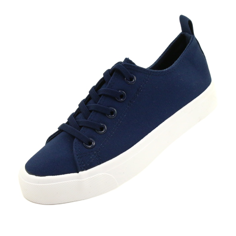 Adidatori pentru copii Atletico WY20761 Blue Navy albastru albastru 3