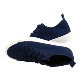 Adidatori pentru copii Atletico WY20761 Blue Navy albastru albastru 4