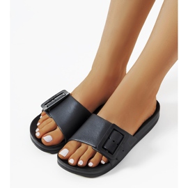 Papuci Black Big Star FF274A389 negru 1