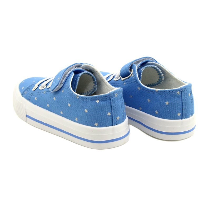 Tenisi cu velcro Silver Stars Atletico WY21383 Albastru 5