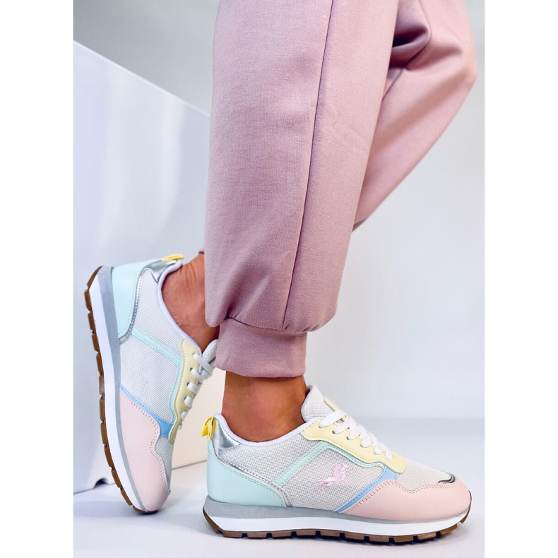 Pantofi sport dama Furlo Green multicolor verde 2