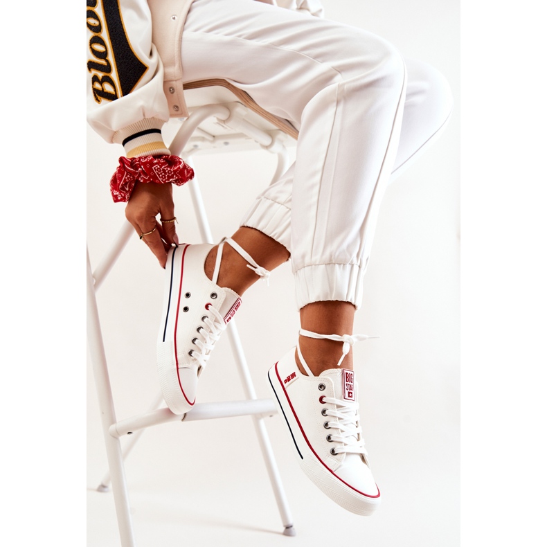 Pantofi de damă Big Star JJ274123 Alb 2