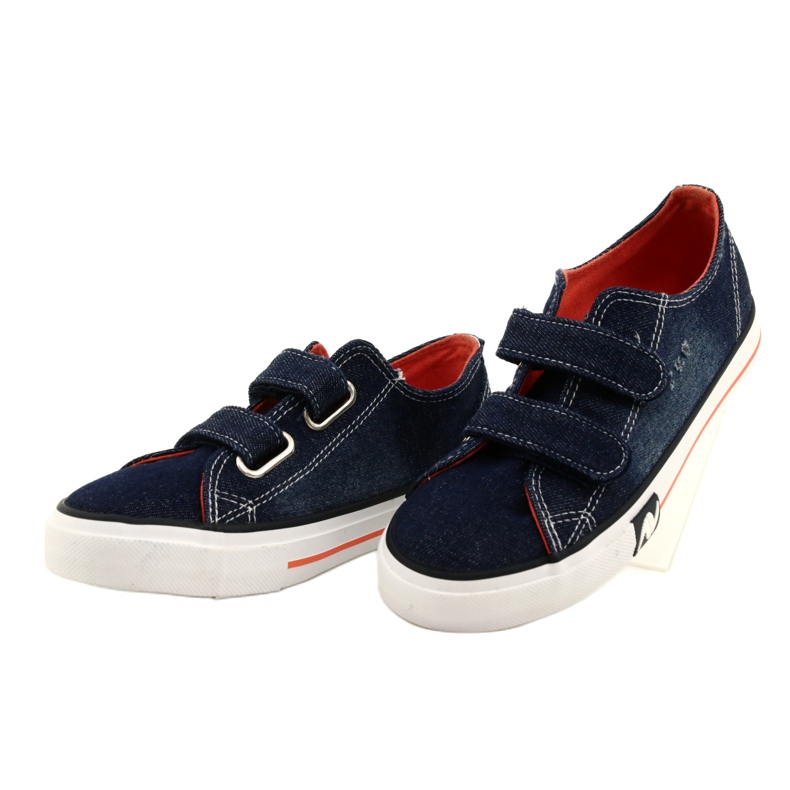 Blugi Navy Atletico Velcro WY21427 albastru 2