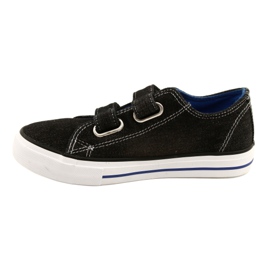Blugi negri Atletico Velcro WY21427 negru 1