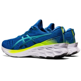 Pantofi de alergare Asics Novablast 2 M 1011B192 402 albastru 2