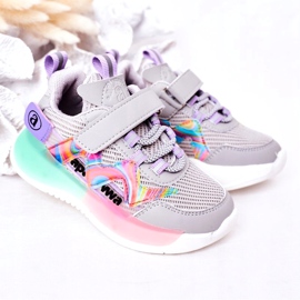 Apawwa Încălțăminte sport pentru copii Adidași gri 1