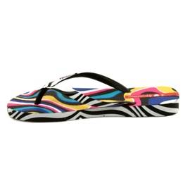 Slapi Zebra Ipanema 26627 23879 alb negru multicolor 1