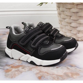 Pantofi sport American Club Jr AM876A negru 2