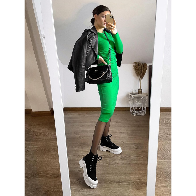 Seastar Pantofi înalți la modă pe platformă negru 1