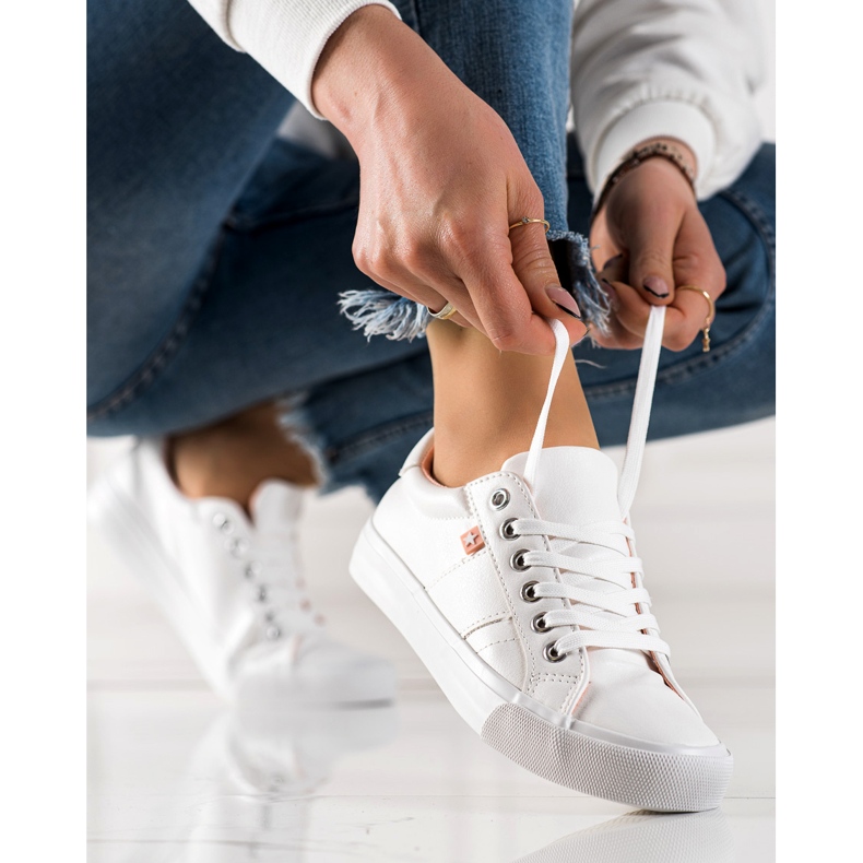 Mckeylor Adidași albi casual 1