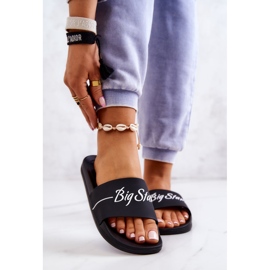 Papuci de cauciuc clasici Big Star JJ274A300 Negri negru 1