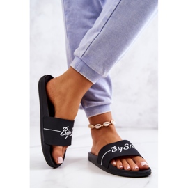 Papuci de cauciuc clasici Big Star JJ274A300 Negri negru 2