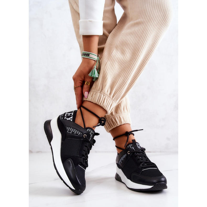 Vinceza Pantofi Sport Pantofi Pe Pană Negru Lorey 2 Vinceza Pantofi Sport Pantofi Pe Pană Negru Lorey 2