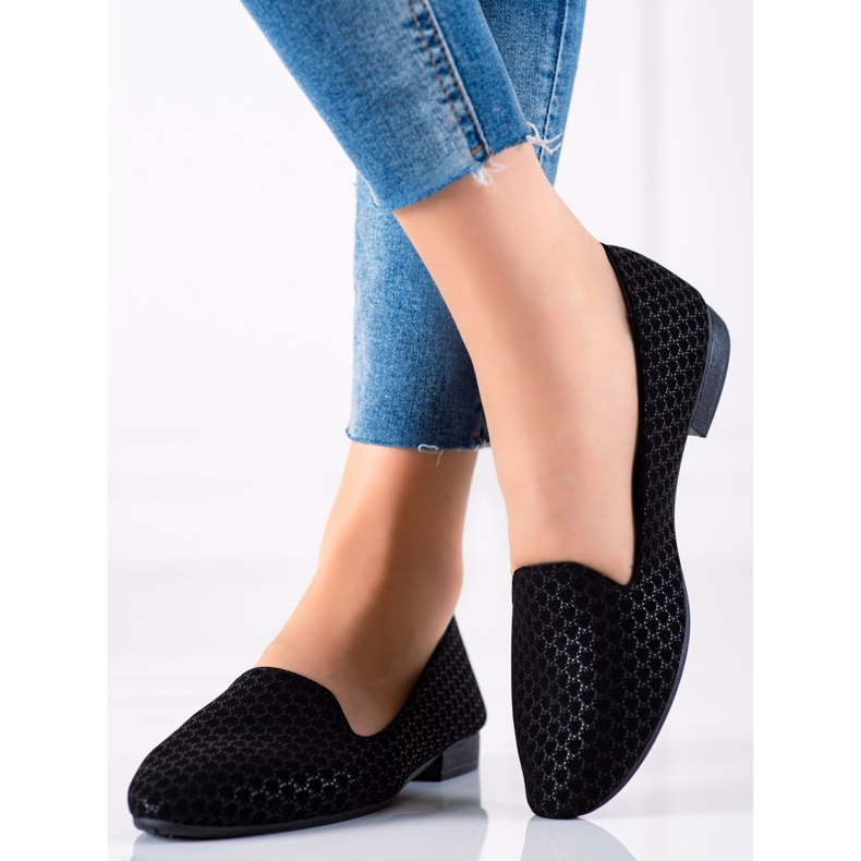 TRENDI Lordi clasici cu model negru 1