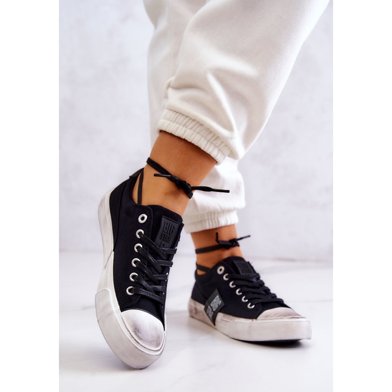 Tenisi dama Tenisi Big Star JJ274354 Negru-Alb 2