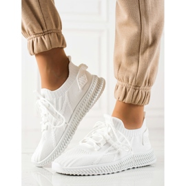 TRENDI Pantofi sport la modă alb 2