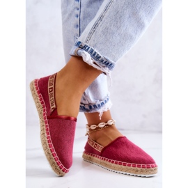 Espadrile cu slip-on Big Star JJ274880 Roz închis 2