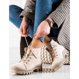 Trappers Beżowe de S. Barski bej 1 Trappers Beżowe de S. Barski bej 1