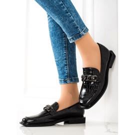 S. BARSKI Mocasini eleganti S.BARSKI negru 1