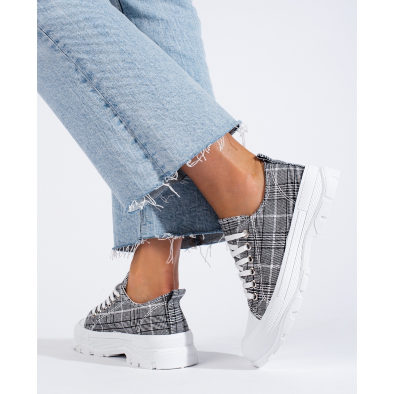 Mckeylor Adidași Cu Model gri 1