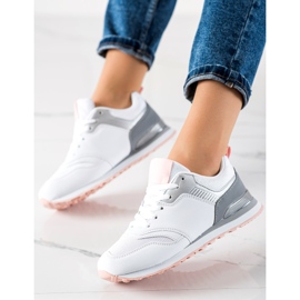 RTX WALK Pantofi sport albi gri 1