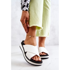 Papuci de damă Big Star JJ274723 Alb 1