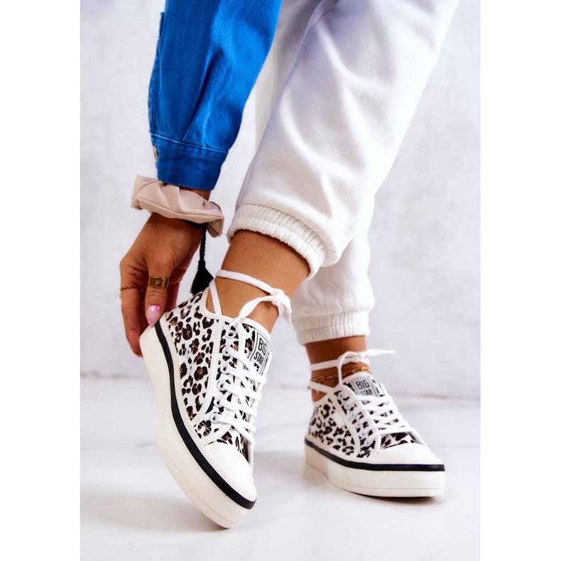 Pantofi de damă Pantera Big Star JJ274615 Alb 2