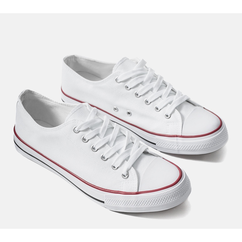 Adidași albi pentru bărbați Viktor 1