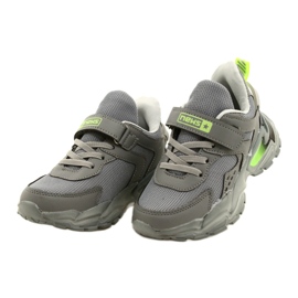 NEWS Pantofi sport pentru băieți pentru Velcro 22Z32-4930 Grey gri 2