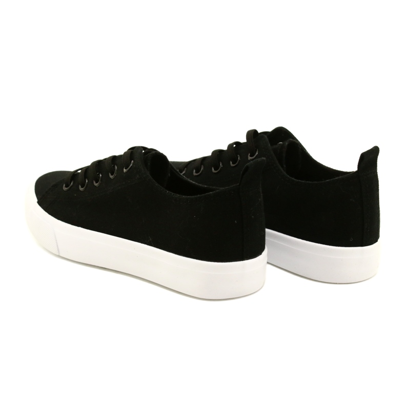 Adidași clasici ATLETICO WY20761 Clasic pentru copii Negru 5