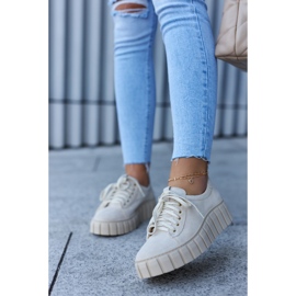 Lewski Shoes Pantofi din piele intoarsa Pantofi Lewski 3163 Bej deschis 1