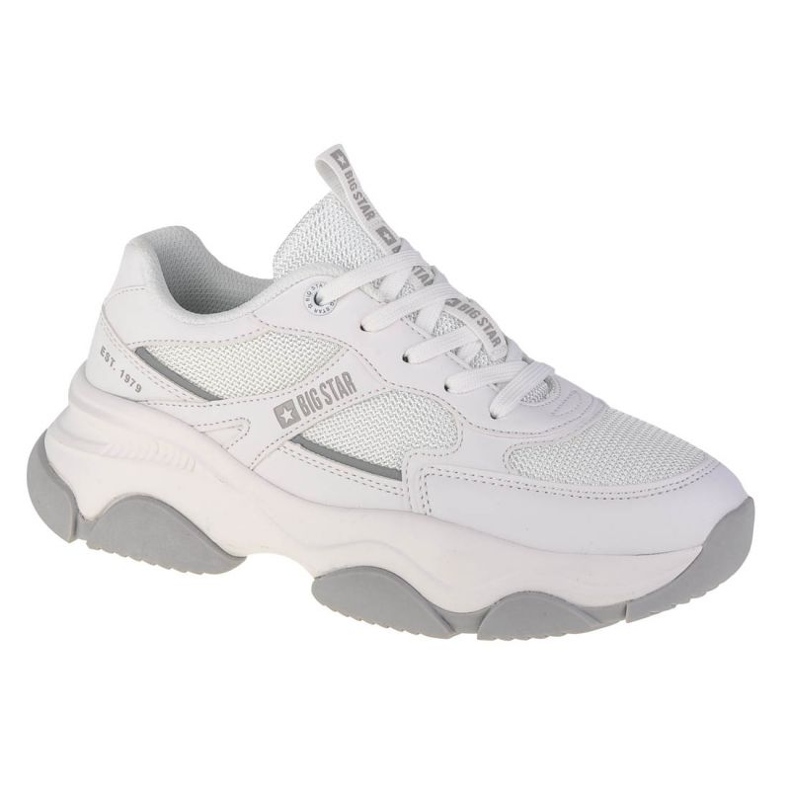 Pantofi Big Star W JJ274579 alb 1