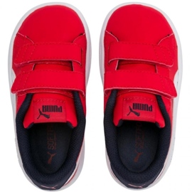 Puma Smash v2 Buck V Ps High Risk R Jr 365183 07 roșu albastru marin 2