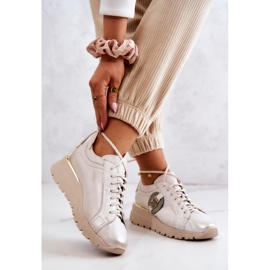 Pantofi Sport din Piele Pe Pană Maciejka 05492-04 Bej 2 Pantofi Sport din Piele Pe Pană Maciejka 05492-04 Bej 2