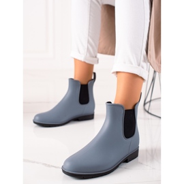 TRENDI Galoșuri gri clasice 1