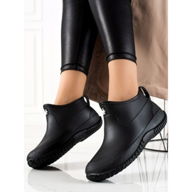 TRENDI Low Black Galoshes negru 1 TRENDI Low Black Galoshes negru 1