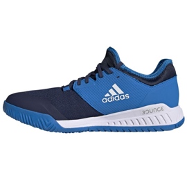 Pantofi de sală adidas Court Team Bounce M GW5063 albastru albastru și bleumarin 1