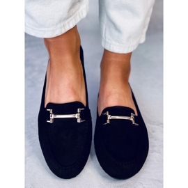 Mocasini de dama Kubra Black negru 1