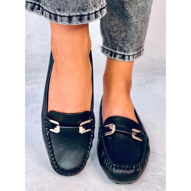 Mocasini de dama Leoni Negro negru 1