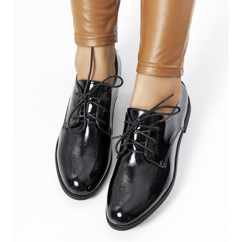 Pantofi dama lacuiti negru Gardi 1 Pantofi dama lacuiti negru Gardi 1