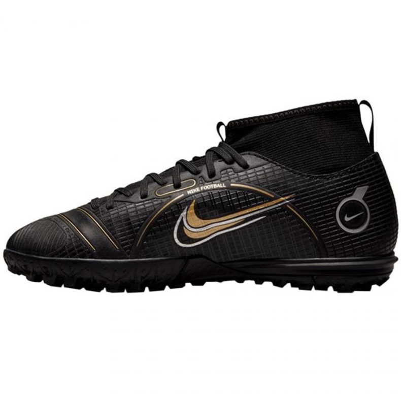 Pantofi de fotbal Nike Mercurial Superfly 8 Academy Tf Jr DJ2864 007 negru negru 1