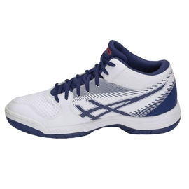 Pantofi de volei Asics Gel Task M B703Y-100 alb alb 1
