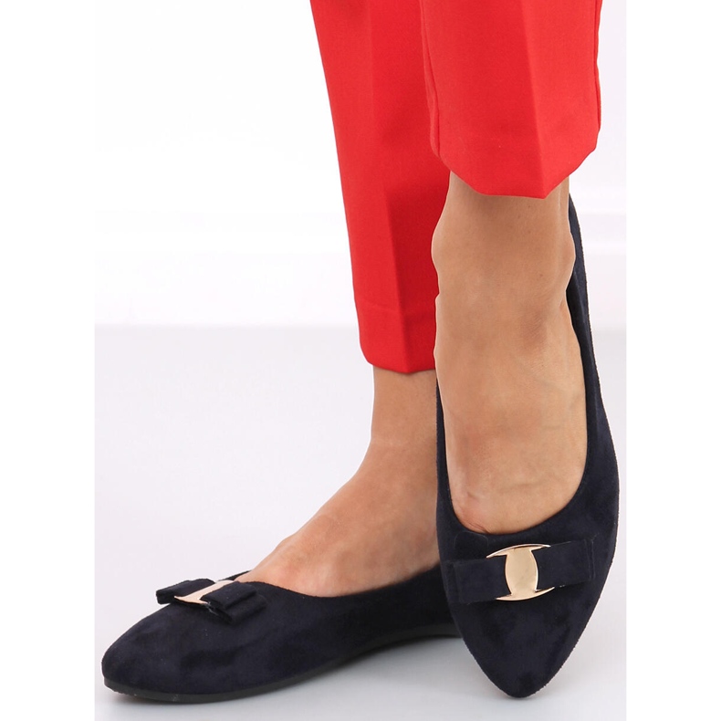 Balerini de dama Janya Deep Orchid albastru marin 1 Balerini de dama Janya Deep Orchid albastru marin 1