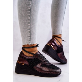 Pantofi Din Piele Cu Mesh S.Barski Negru 2 Pantofi Din Piele Cu Mesh S.Barski Negru 2