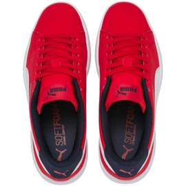 Pantofi Puma Smash v2 Buck High Risk 365182 07 roșu 1