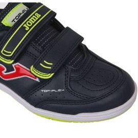 Ghete de fotbal Joma Top Flex 2203 Jr TPJS2203INV albastru marin albastru și bleumarin 2