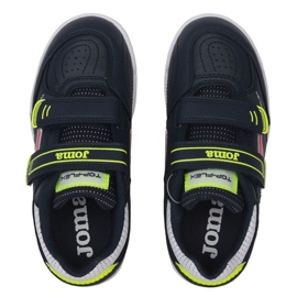 Ghete de fotbal Joma Top Flex 2203 Jr TPJS2203INV albastru marin albastru și bleumarin 3