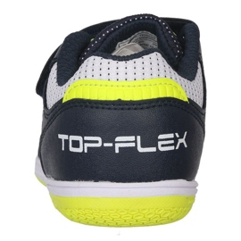 Ghete de fotbal Joma Top Flex 2203 Jr TPJS2203INV albastru marin albastru și bleumarin 4